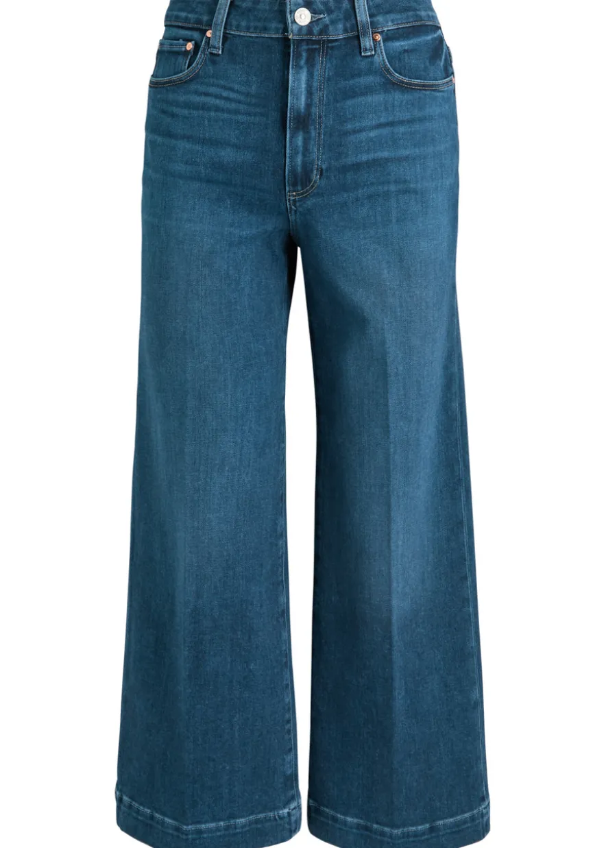Anessa cropped wide-leg jeans