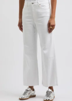 Anessa cropped wide-leg jeans