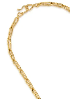Angelfish 14kt gold-plated necklace