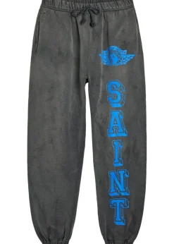 Angel of Death printed cotton sweatpants