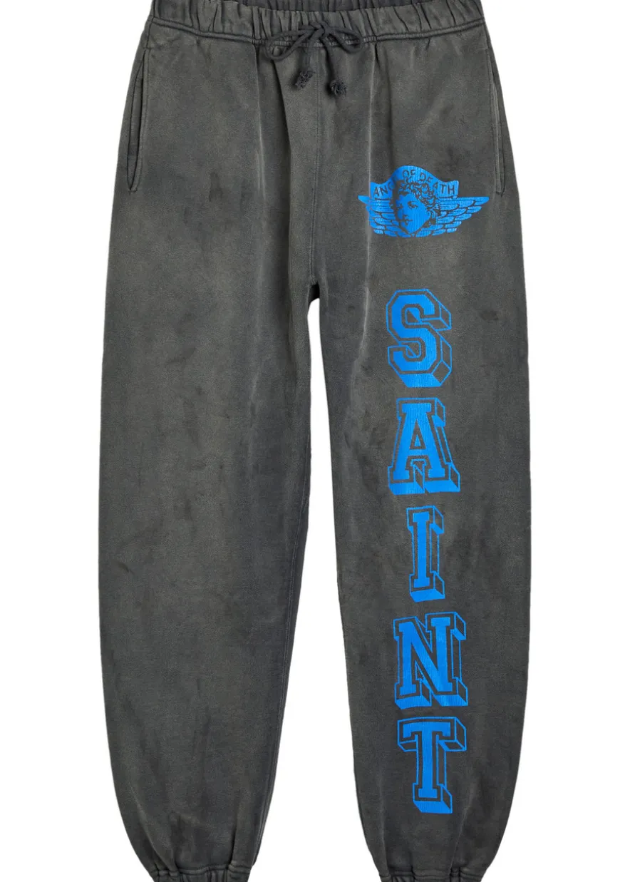 Angel of Death printed cotton sweatpants