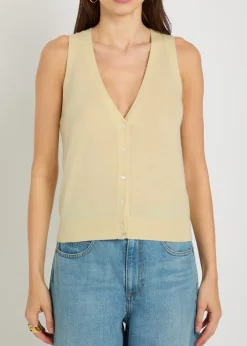 Anika cashmere vest