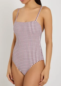 Anita square-neck swimsuit