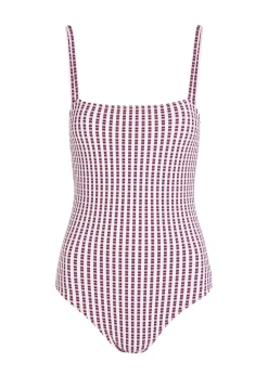 Anita square-neck swimsuit