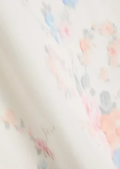 Annabeth floral satin maxi slip dress