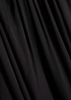 Anne draped poplin blouse