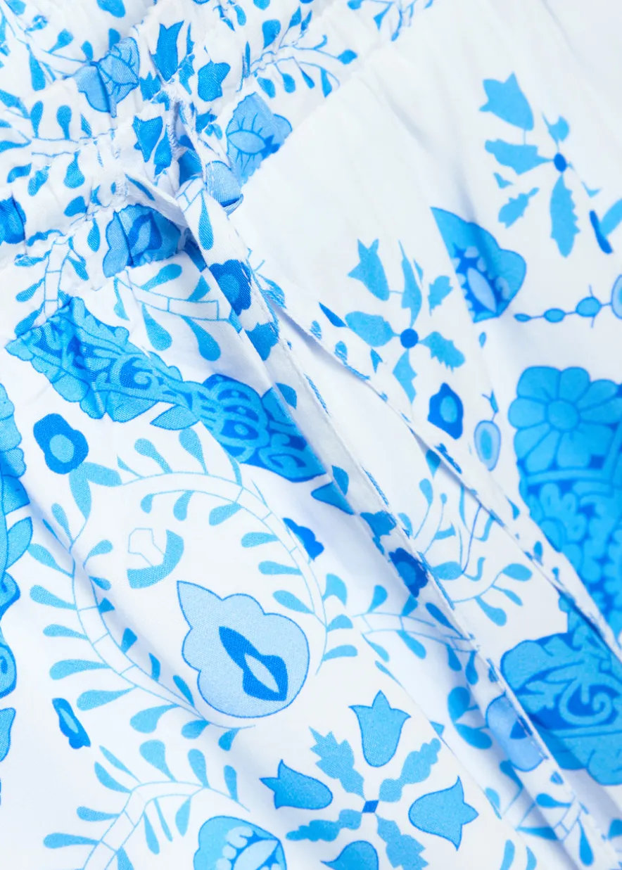 Annie printed woven shorts