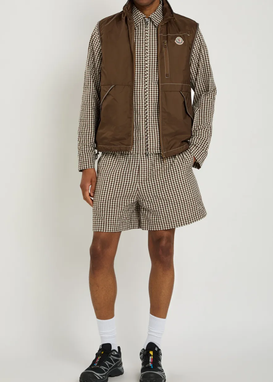 Ansiei hooded nylon gilet