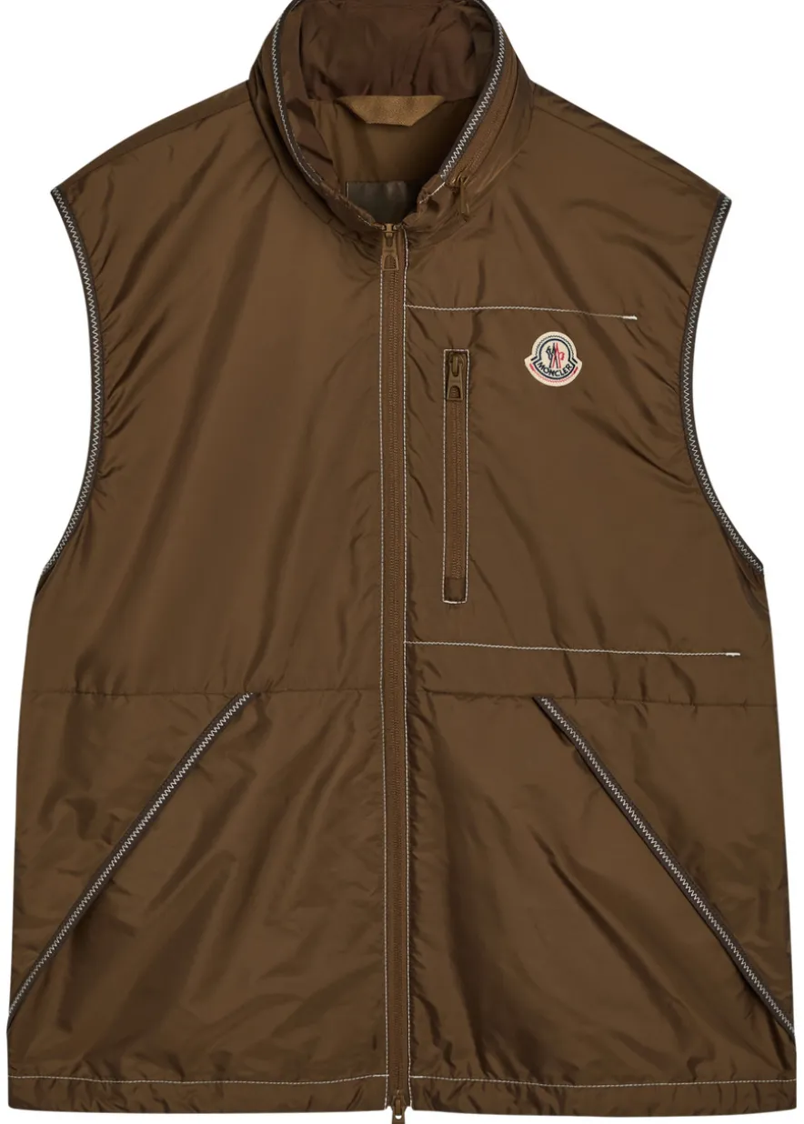 Ansiei hooded nylon gilet