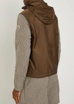 Ansiei hooded nylon gilet