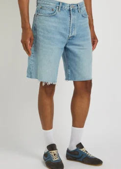 Anson frayed denim shorts