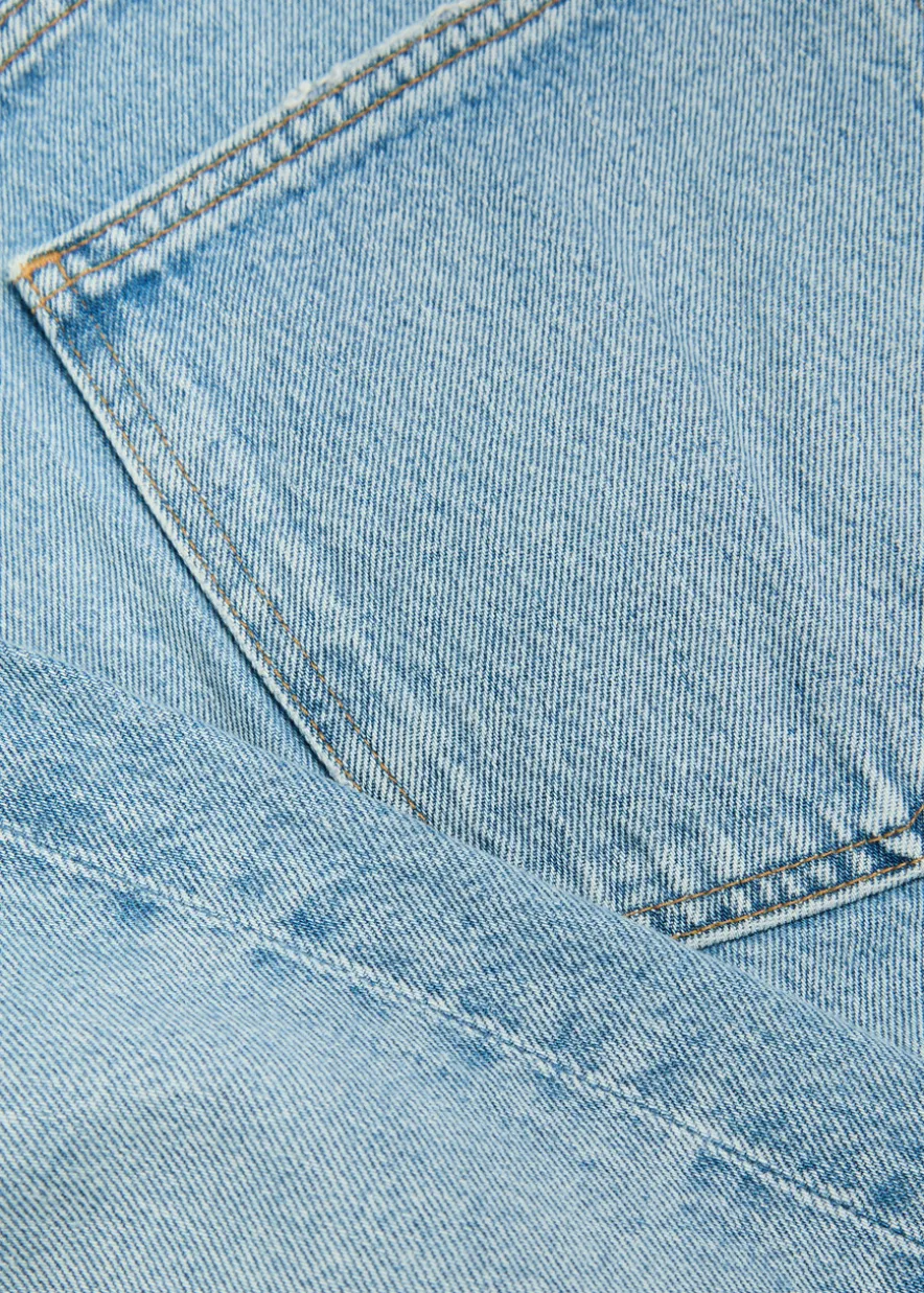 Anson frayed denim shorts