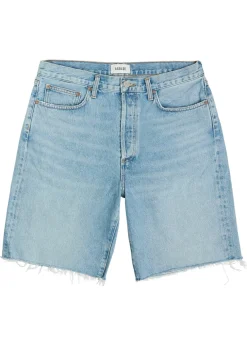 Anson frayed denim shorts