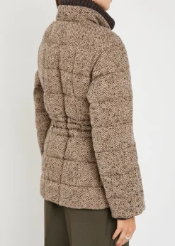 Antigony quilted wool-blend jacket