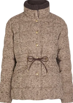 Antigony quilted wool-blend jacket