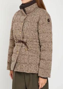 Antigony quilted wool-blend jacket