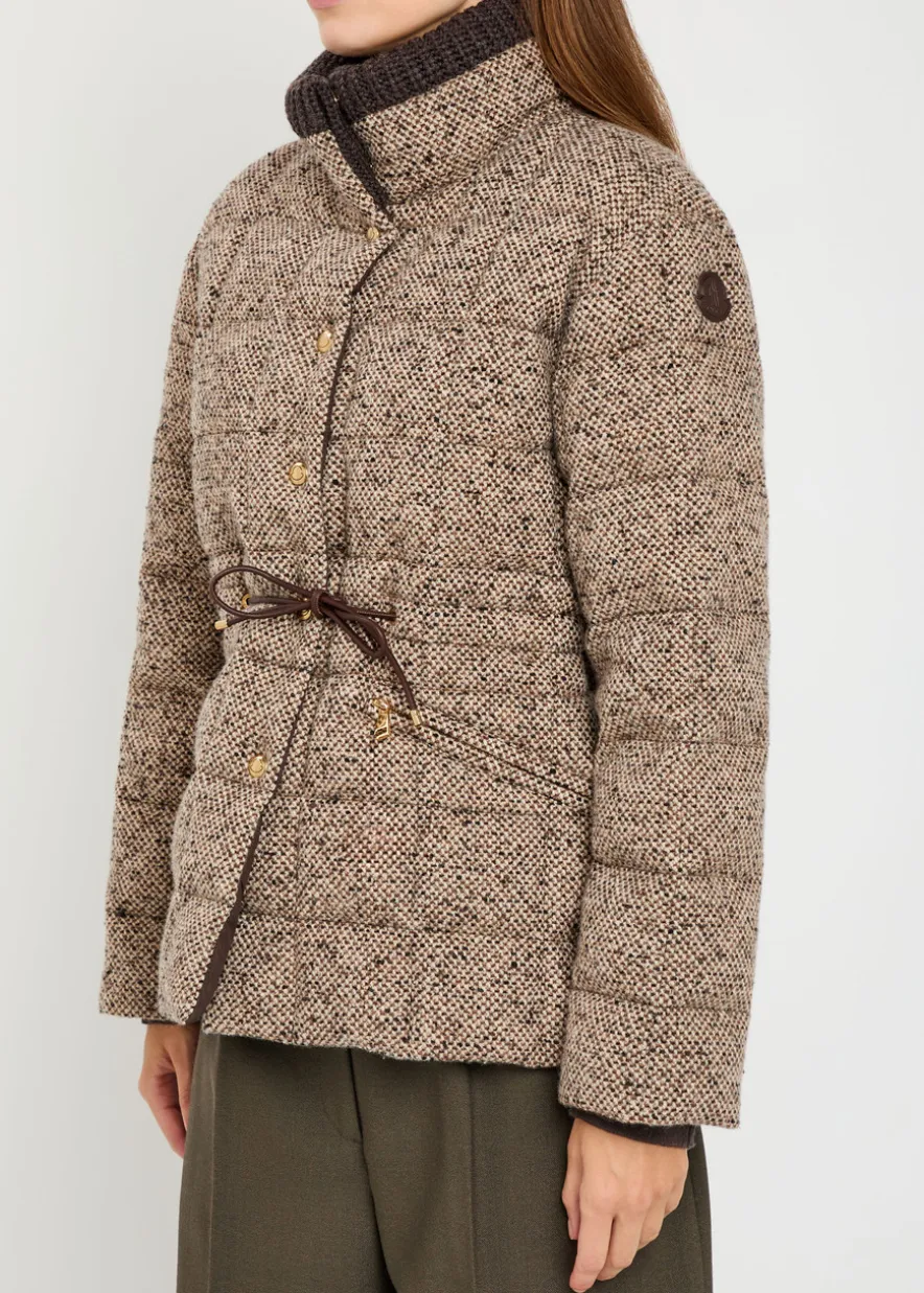 Antigony quilted wool-blend jacket