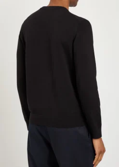 Appliquéd cotton jumper
