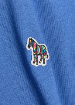 Appliquéd cotton T-shirt