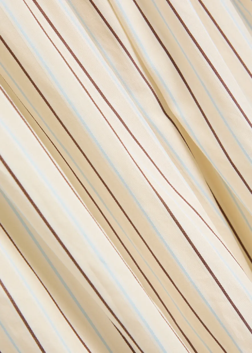 Araceli striped cotton maxi dress
