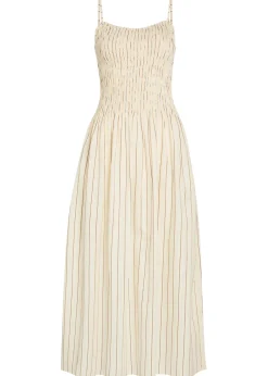 Araceli striped cotton maxi dress
