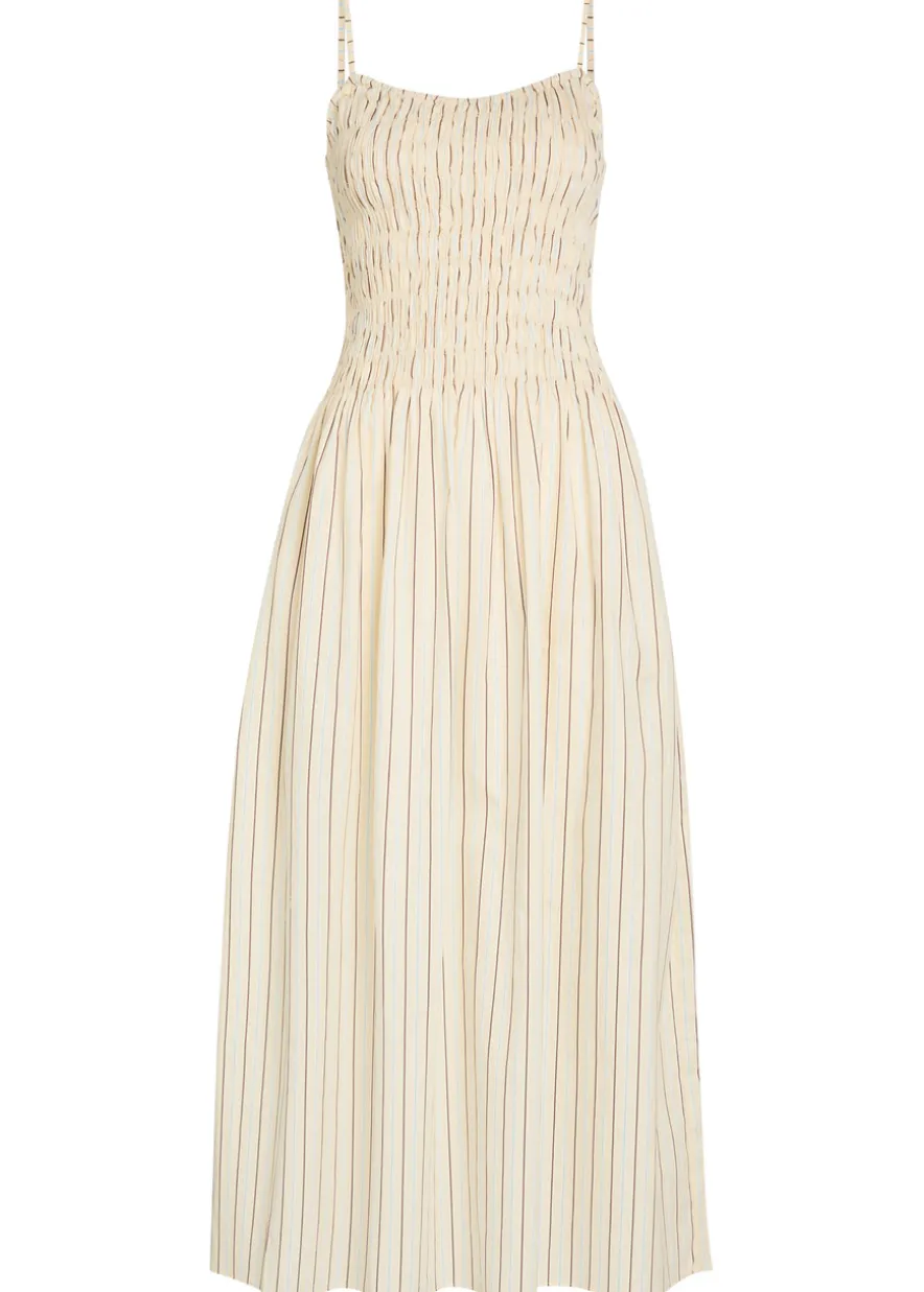 Araceli striped cotton maxi dress