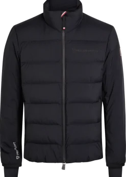 Arapipe padded shell and stretch-jersey jacket