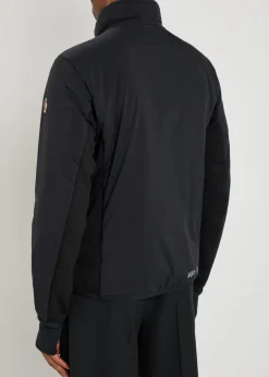 Arapipe padded shell and stretch-jersey jacket