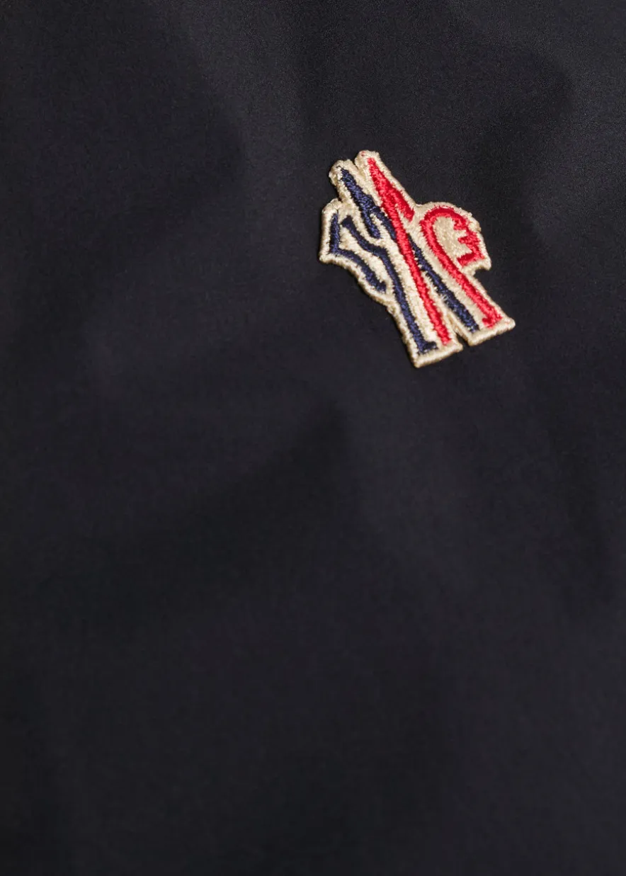 Arapipe padded shell and stretch-jersey jacket
