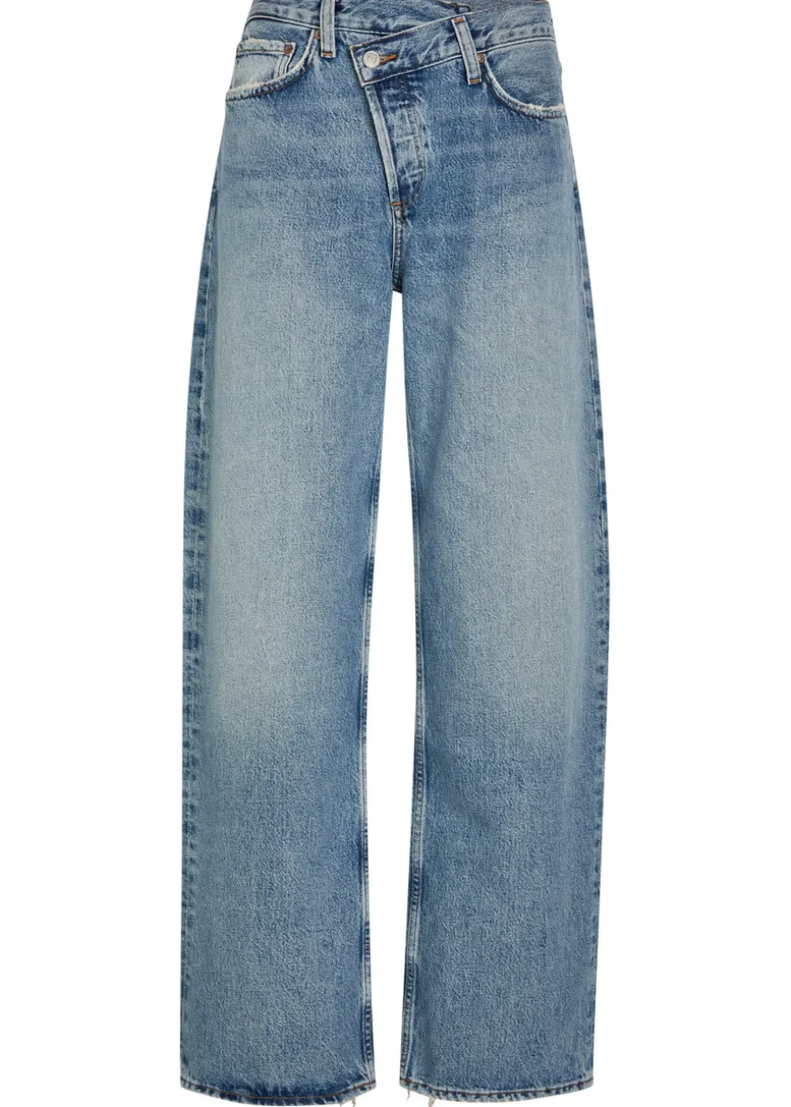 Arc Criss Cross asymmetric straight-leg jeans
