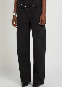 Arc Criss Cross asymmetric straight-leg jeans
