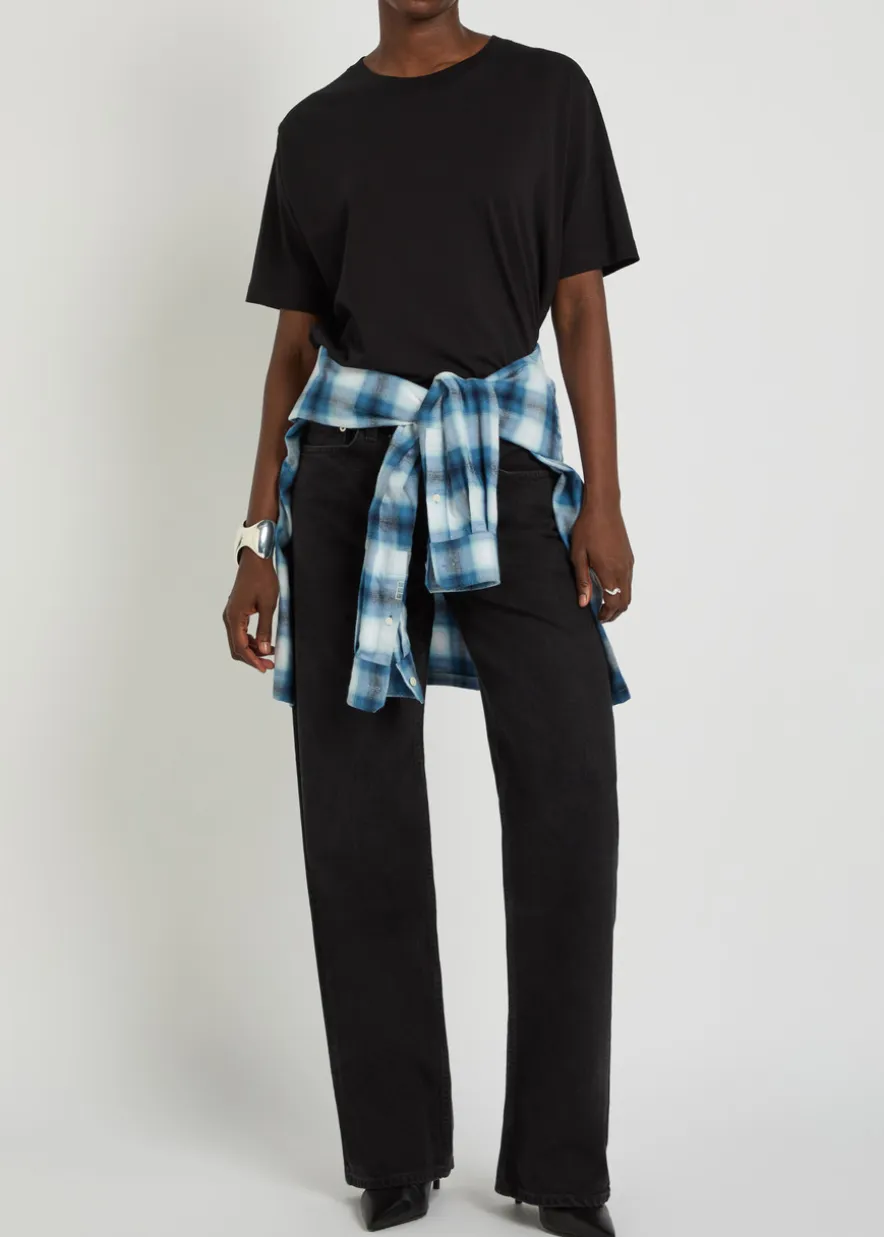 Arc Criss Cross asymmetric straight-leg jeans