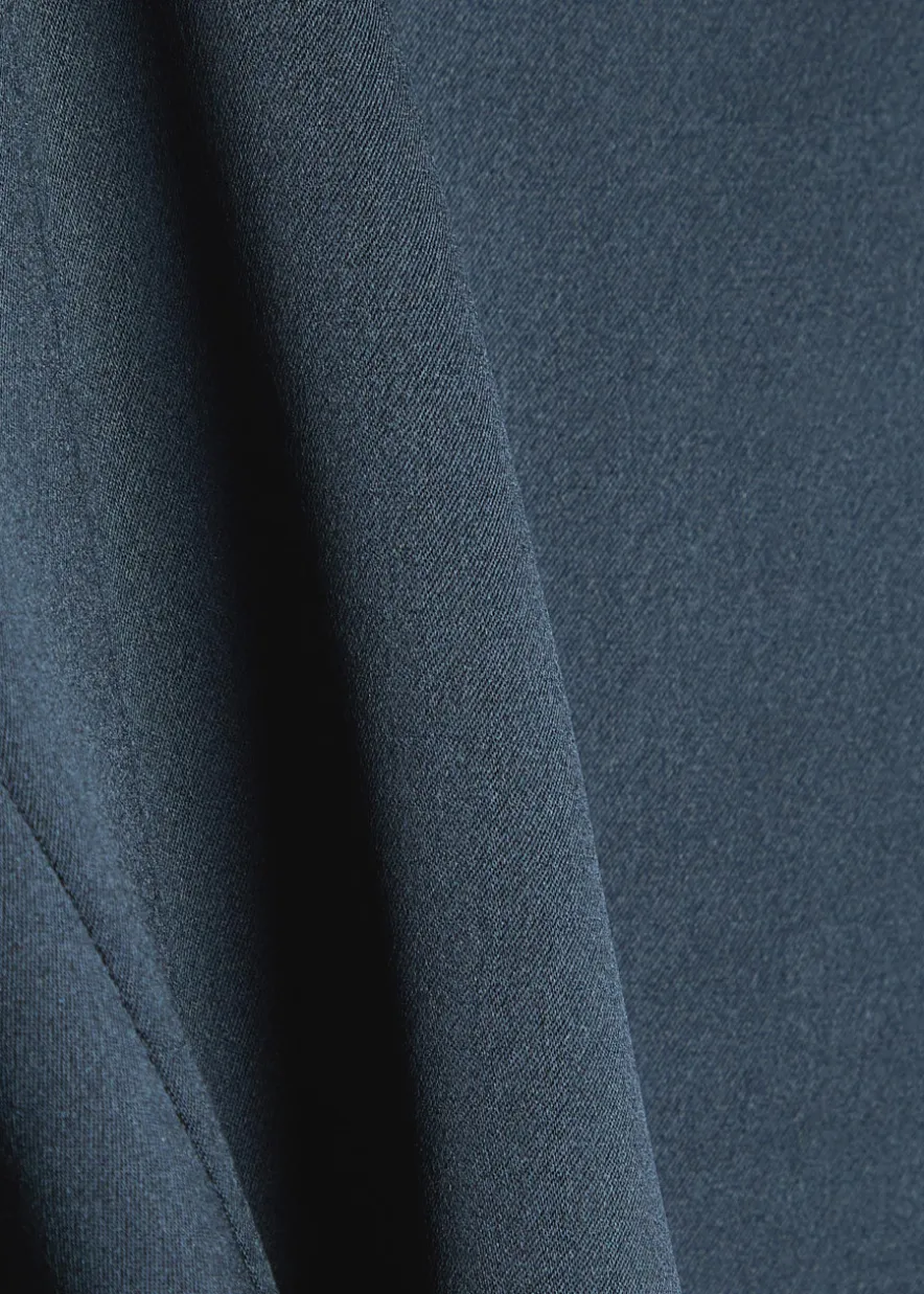 Archer belted wrap silk jacket