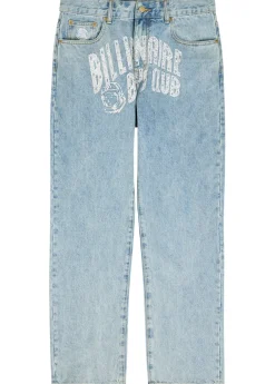 Arch Logo straight-leg jeans