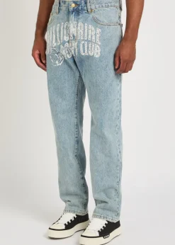 Arch Logo straight-leg jeans