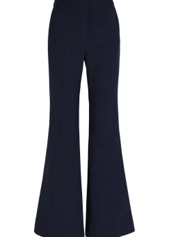 Arden flared-leg jersey trousers