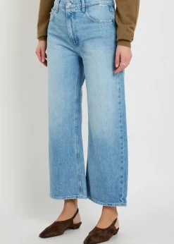 Arellia barrel-leg denim jeans