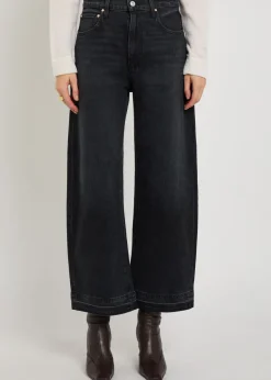 Arellia barrel-leg jeans