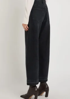 Arellia barrel-leg jeans