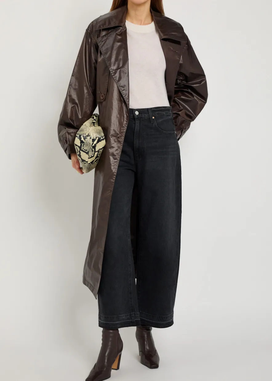 Arellia barrel-leg jeans