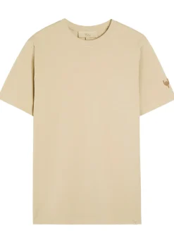 Arensby logo-embroidered cotton T-shirt