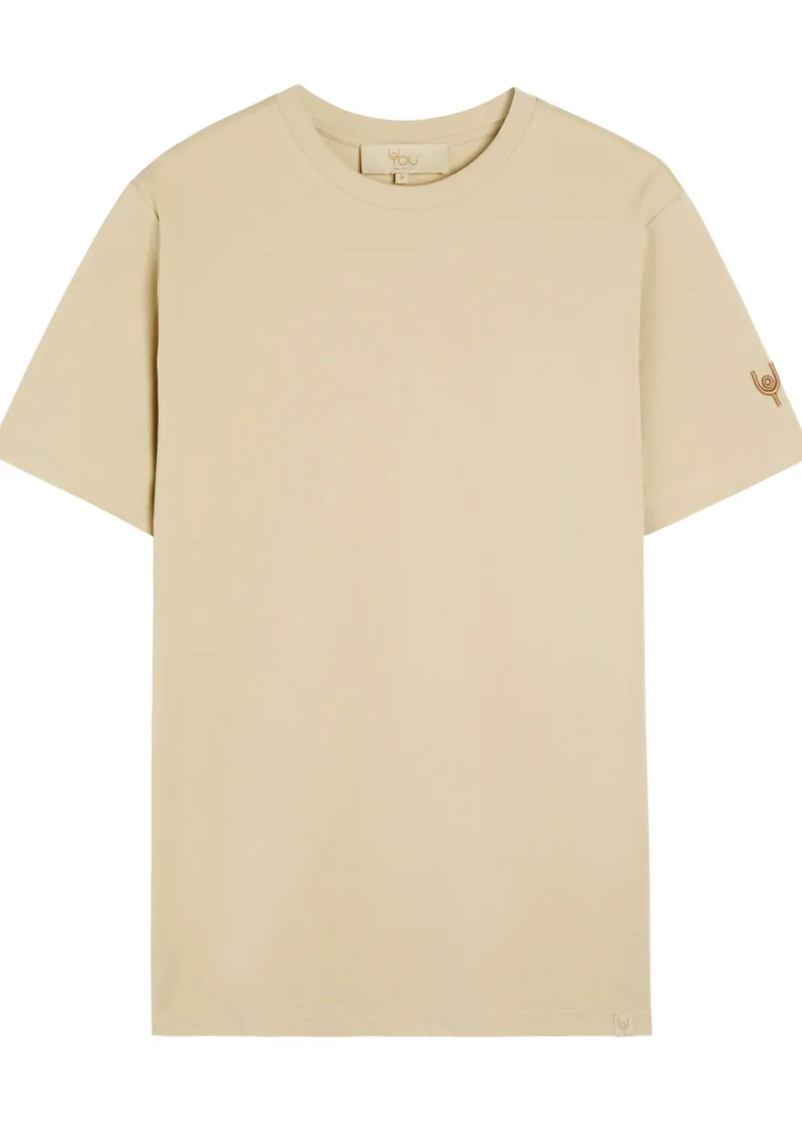 Arensby logo-embroidered cotton T-shirt