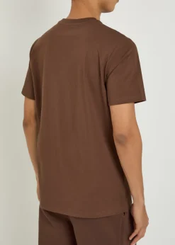 Arensby logo-embroidered cotton T-shirt