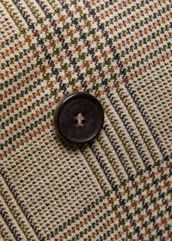 Aretha checked wool blazer