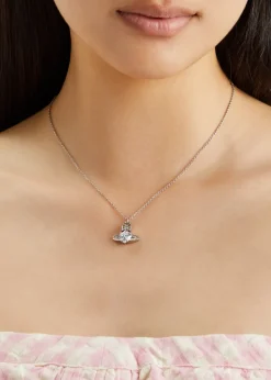 Ariella embellished orb necklace
