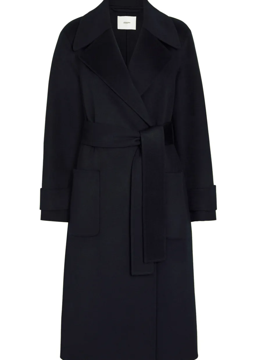 Arlina double-breasted wool and cashmere-blend coat