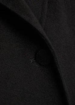 Arlina double-breasted wool and cashmere-blend coat