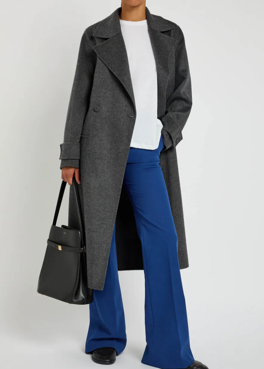 Arline wool and cashmere-blend trench coat