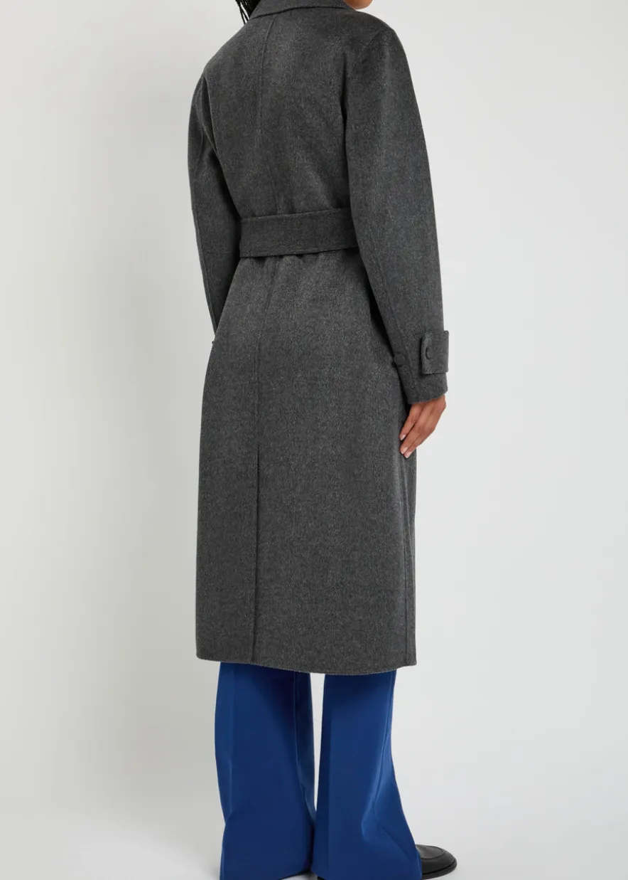 Arline wool and cashmere-blend trench coat