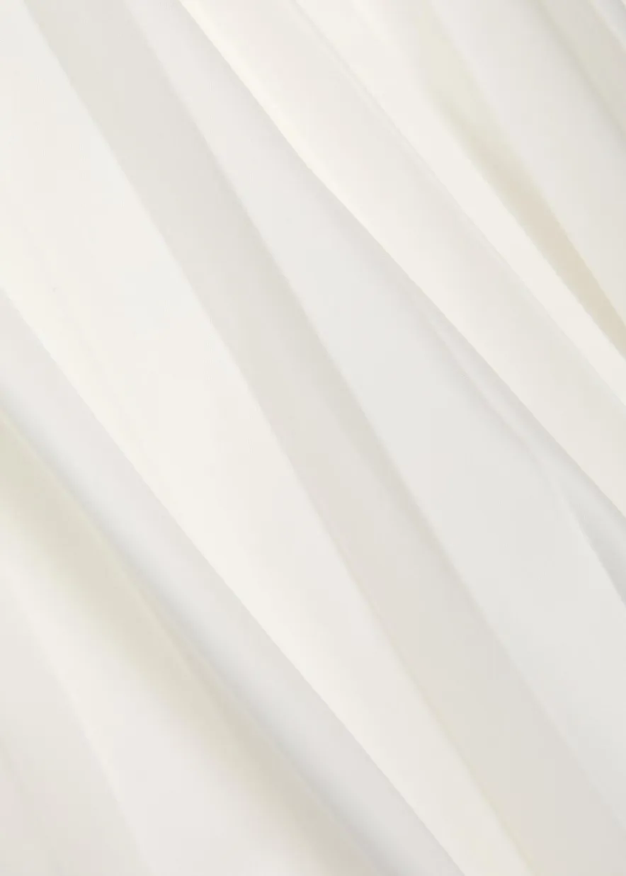 Arlo belted cotton-blend poplin maxi dress